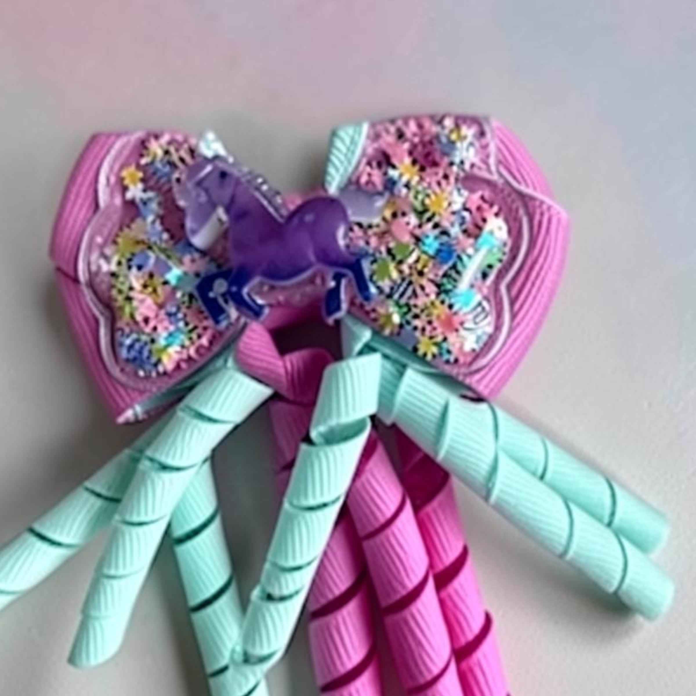 pony  purse & hair bow( set)