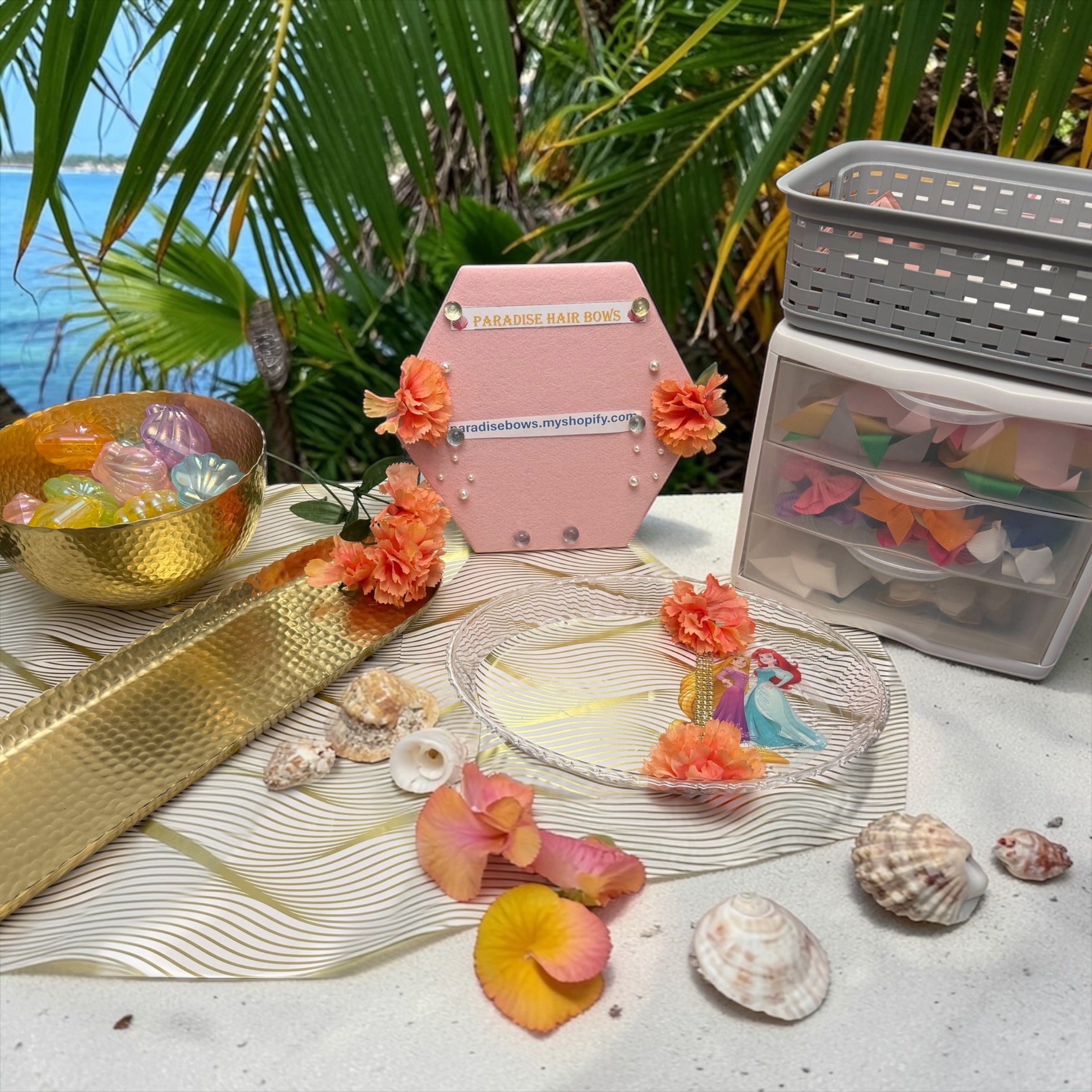 SEA PACKAGE  (5 blue bows +more)