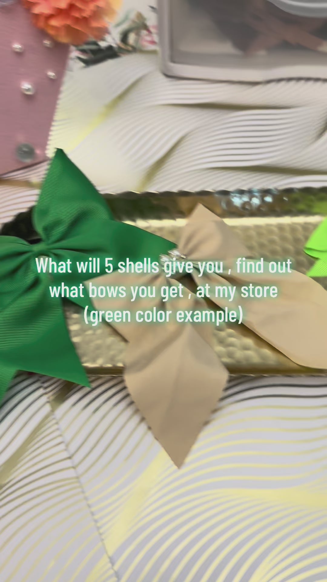 CUSTOM PACKAGE (7 bows +more)