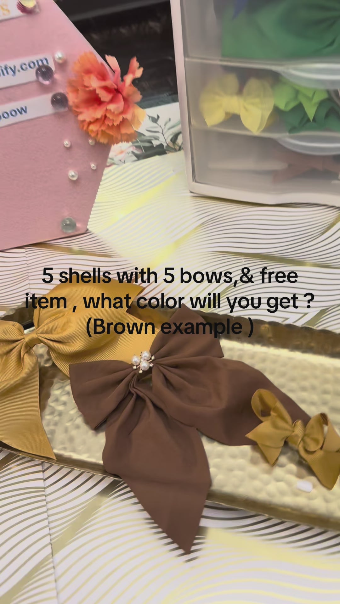 CUSTOM PACKAGE (7 bows +more)